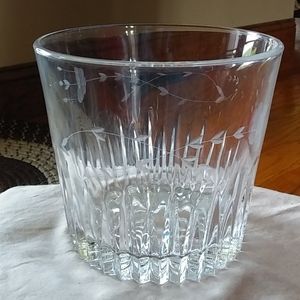 Princess House Accents - Stunning Etched Princess House Ice bucket bowl Princess House Accents - Stunning Etched Princess House Ice bucket bowl
